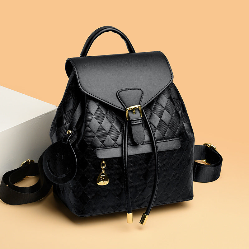 Women’s Casual Multifunction Leather Backpack – School, Travel Shoulder Bag
