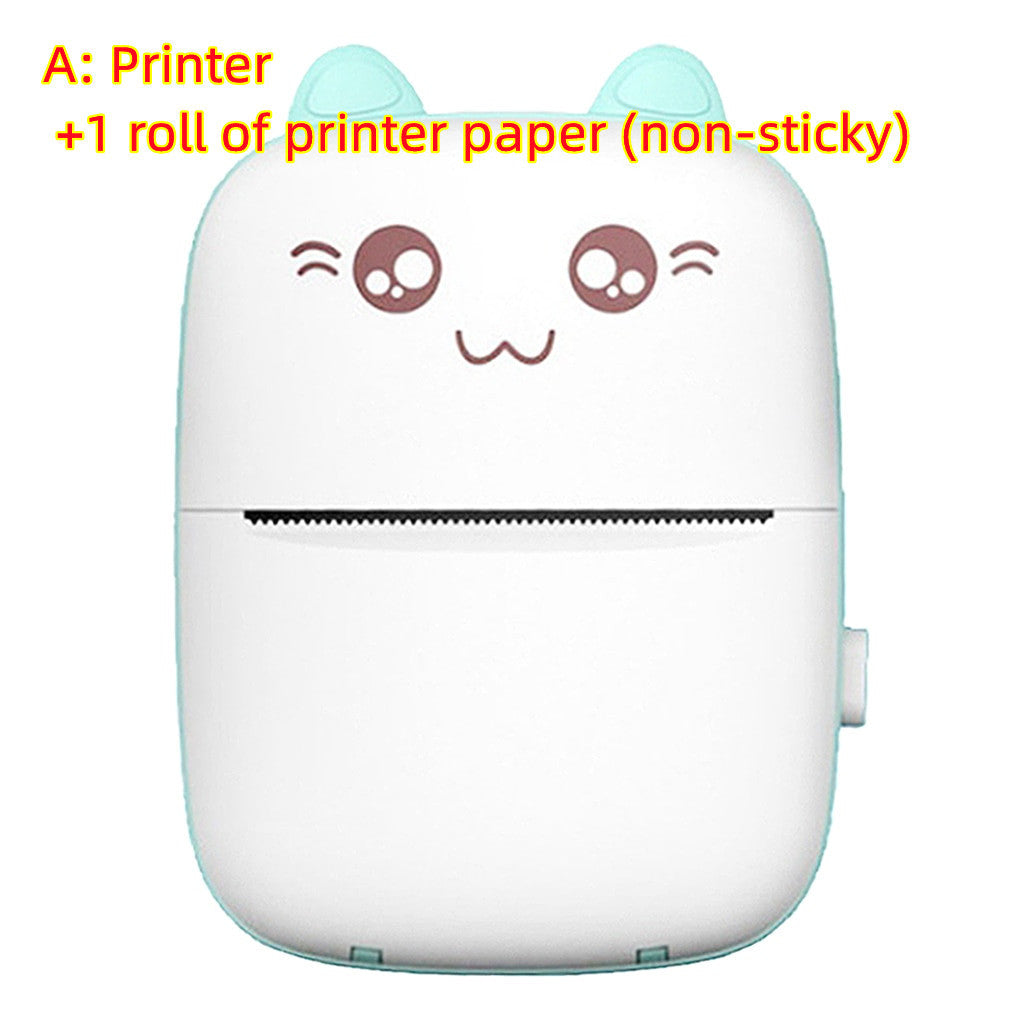 Mini Bluetooth Thermal Printer – Portable Pocket Photo & Note Printer