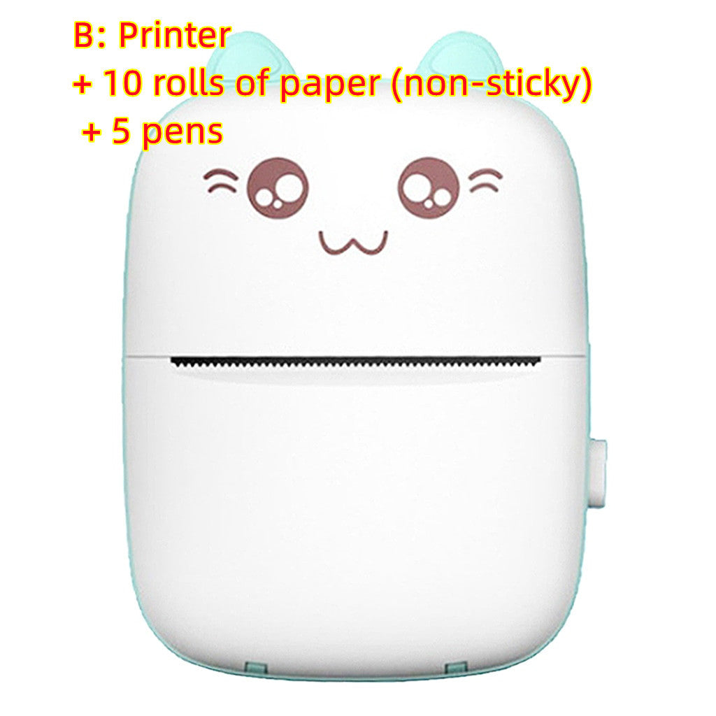 Mini Bluetooth Thermal Printer – Portable Pocket Photo & Note Printer