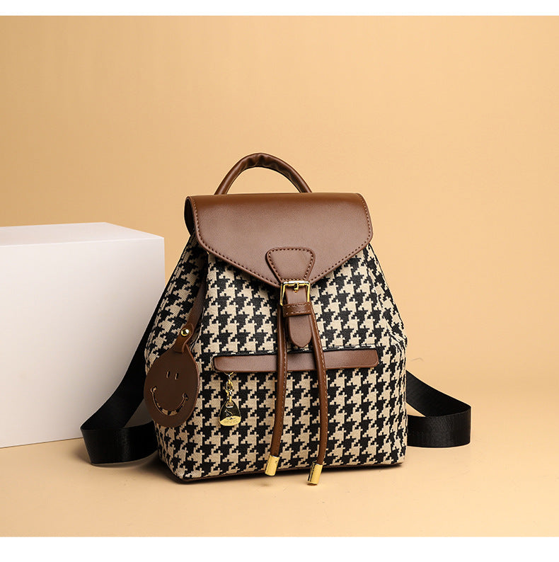 Women’s Casual Multifunction Leather Backpack – School, Travel Shoulder Bag