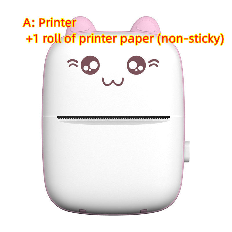 Mini Bluetooth Thermal Printer – Portable Pocket Photo & Note Printer