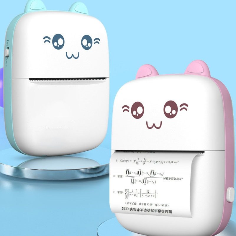 Mini Bluetooth Thermal Printer – Portable Pocket Photo & Note Printer