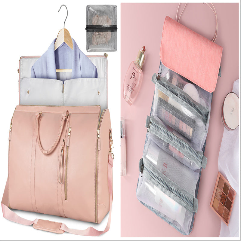 Women's Waterproof Travel Duffle Bag – Large Capacity Folding Tote