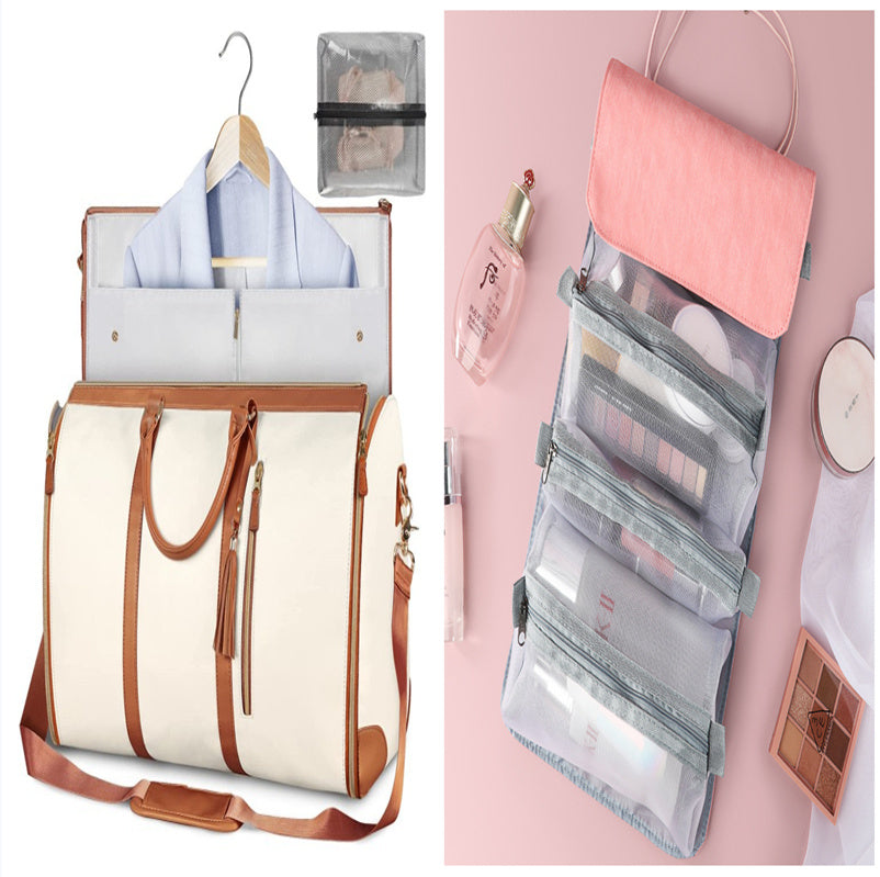 Women's Waterproof Travel Duffle Bag – Large Capacity Folding Tote