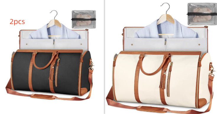 Women's Waterproof Travel Duffle Bag – Large Capacity Folding Tote