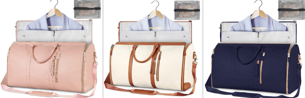 Women's Waterproof Travel Duffle Bag – Large Capacity Folding Tote
