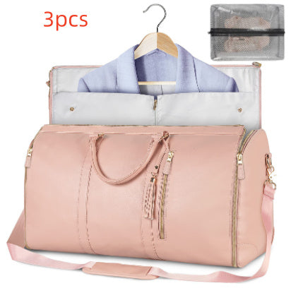 Women's Waterproof Travel Duffle Bag – Large Capacity Folding Tote