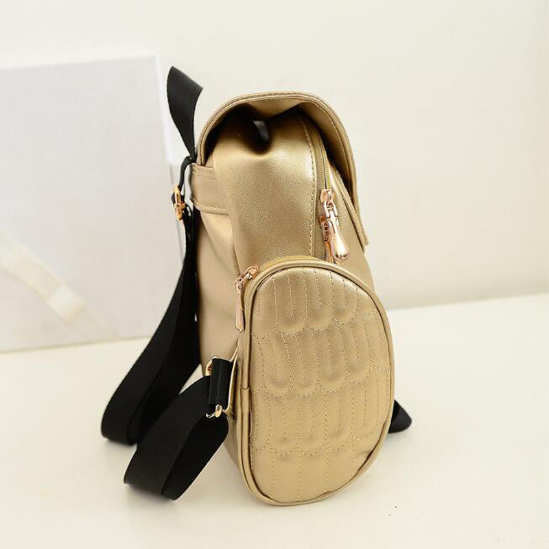 Women’s Owl Cartoon Backpack – Japanese Korean Trendy Leisure Travel Bag