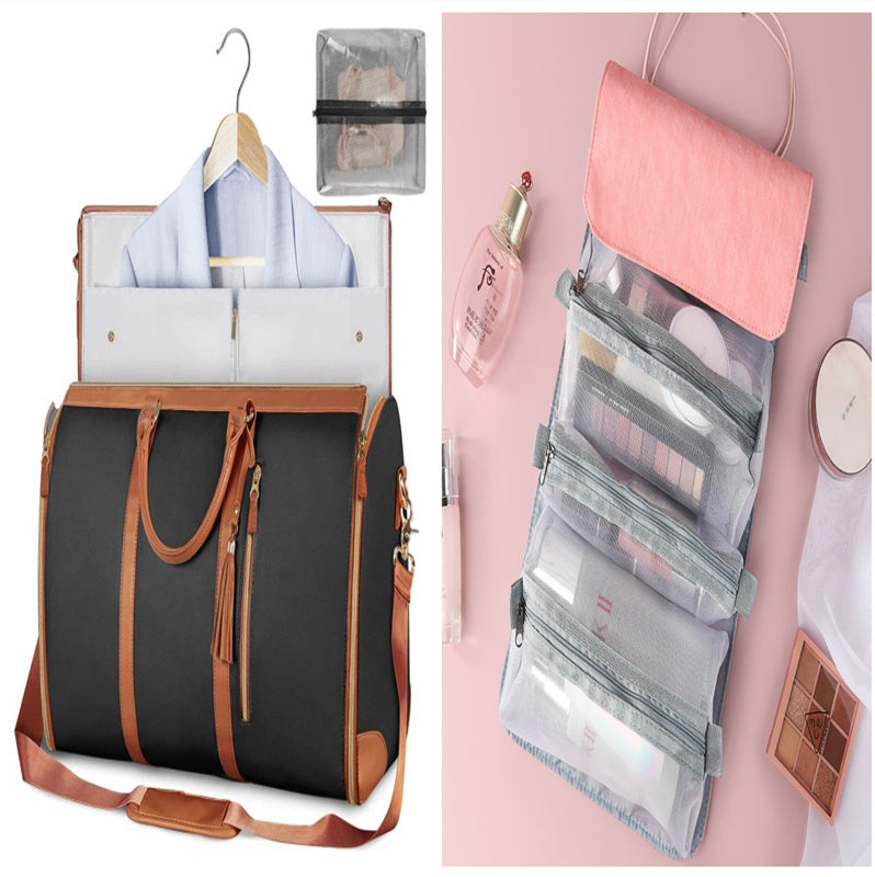 Women's Waterproof Travel Duffle Bag – Large Capacity Folding Tote
