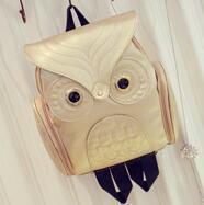 Women’s Owl Cartoon Backpack – Japanese Korean Trendy Leisure Travel Bag