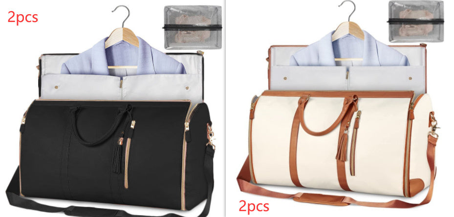 Women's Waterproof Travel Duffle Bag – Large Capacity Folding Tote