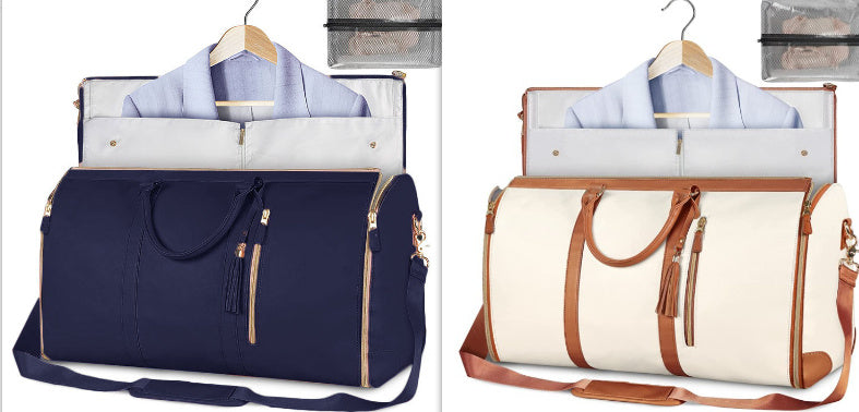 Women's Waterproof Travel Duffle Bag – Large Capacity Folding Tote
