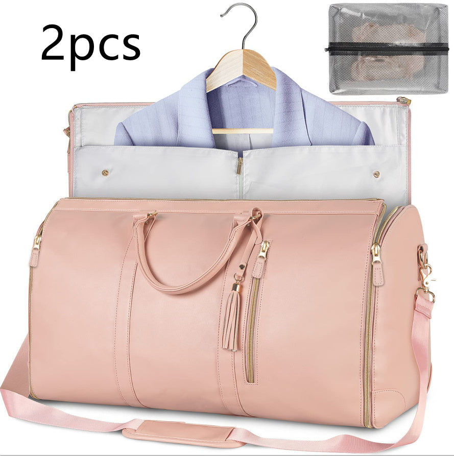 Women's Waterproof Travel Duffle Bag – Large Capacity Folding Tote