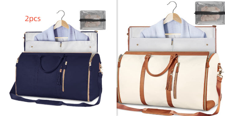 Women's Waterproof Travel Duffle Bag – Large Capacity Folding Tote