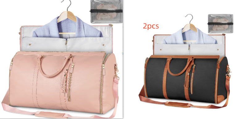 Women's Waterproof Travel Duffle Bag – Large Capacity Folding Tote