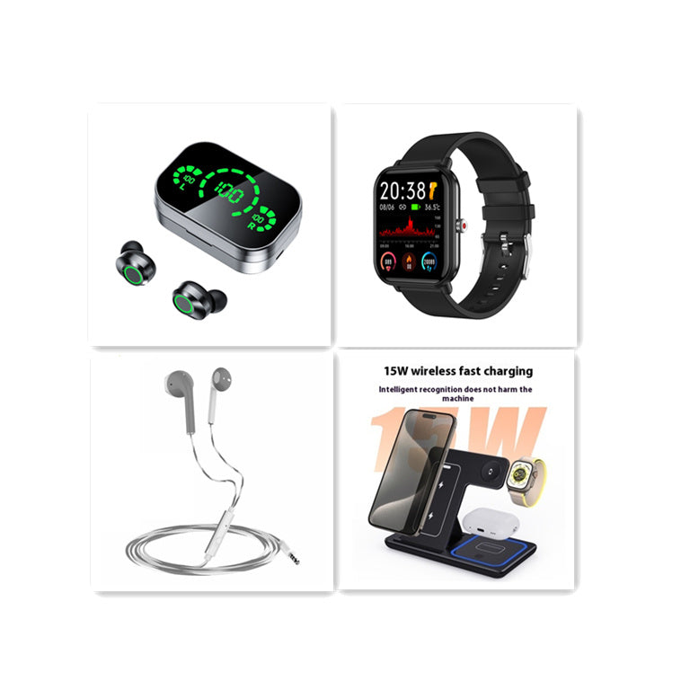 YD03 TWS Wireless Earbuds with LED Display & Noise Canceling - tilloshopiverse