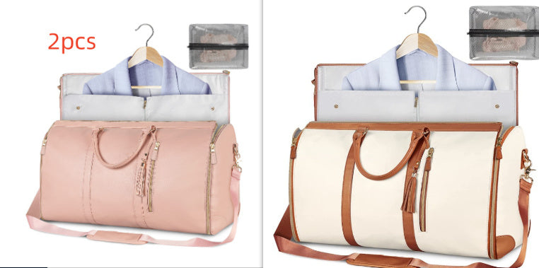 Women's Waterproof Travel Duffle Bag – Large Capacity Folding Tote