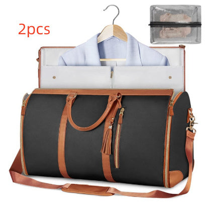 Women's Waterproof Travel Duffle Bag – Large Capacity Folding Tote