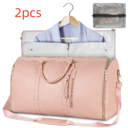 Women's Waterproof Travel Duffle Bag – Large Capacity Folding Tote