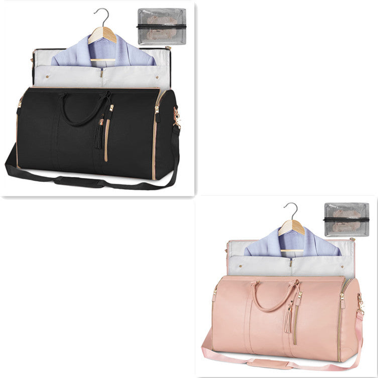 Women's Waterproof Travel Duffle Bag – Large Capacity Folding Tote