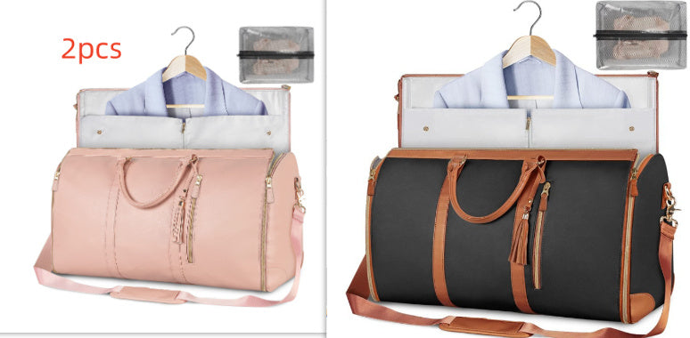 Women's Waterproof Travel Duffle Bag – Large Capacity Folding Tote