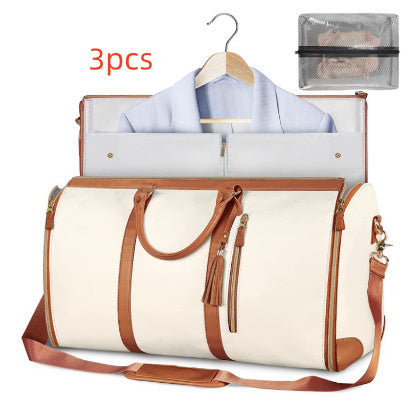 Women's Waterproof Travel Duffle Bag – Large Capacity Folding Tote