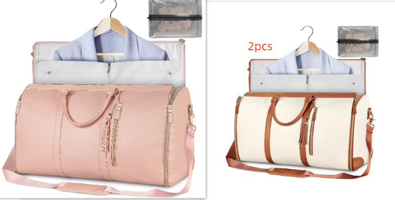 Women's Waterproof Travel Duffle Bag – Large Capacity Folding Tote