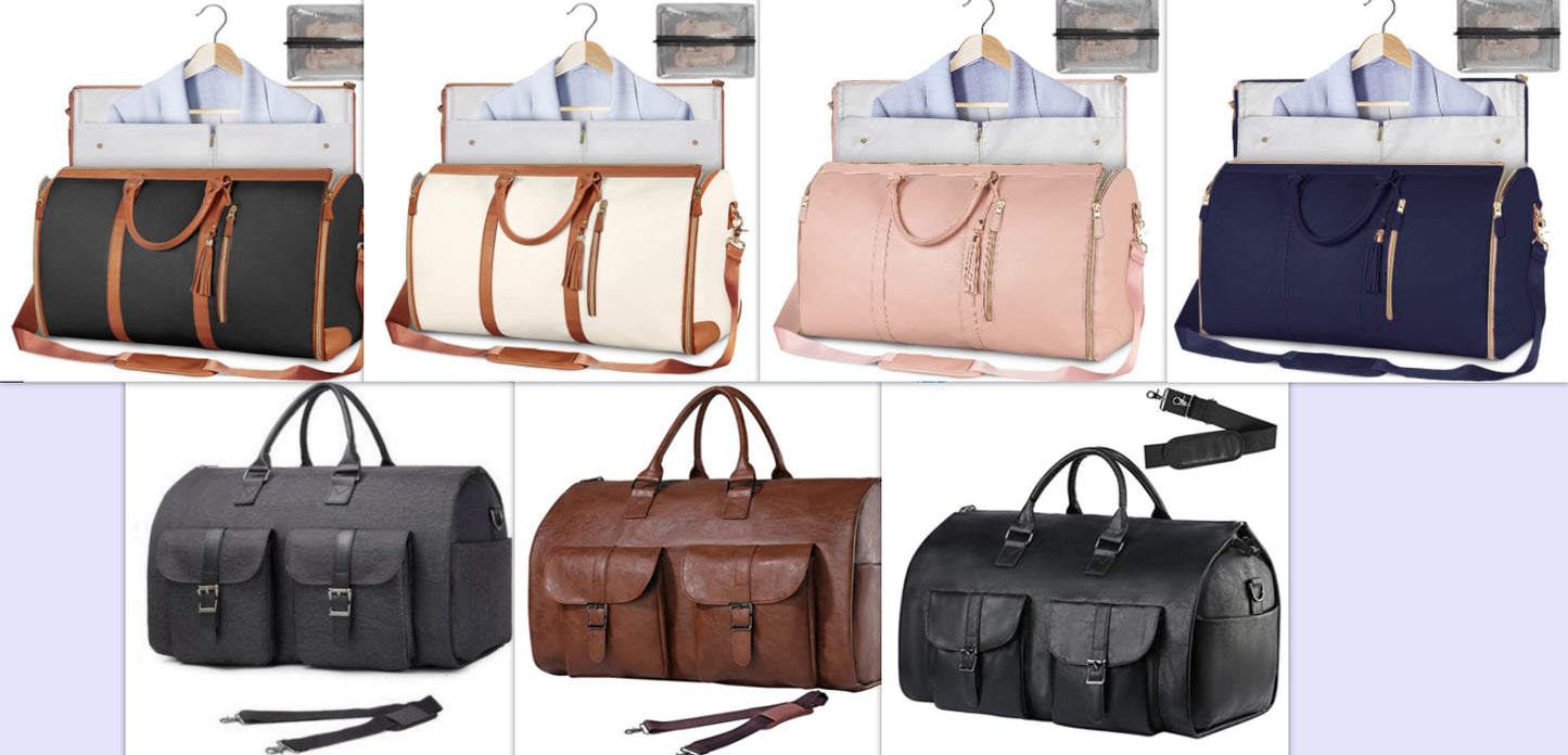 Women's Waterproof Travel Duffle Bag – Large Capacity Folding Tote