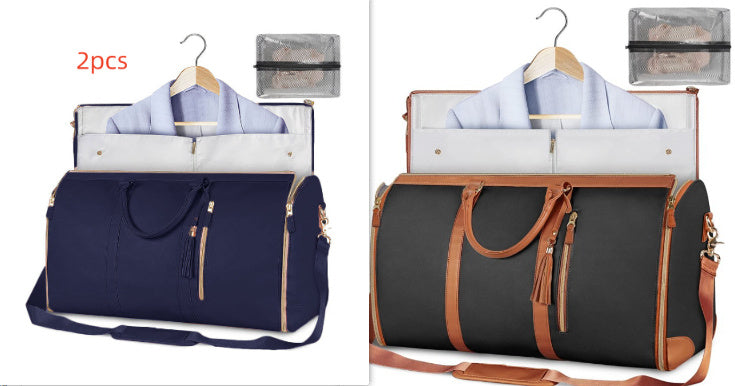 Women's Waterproof Travel Duffle Bag – Large Capacity Folding Tote
