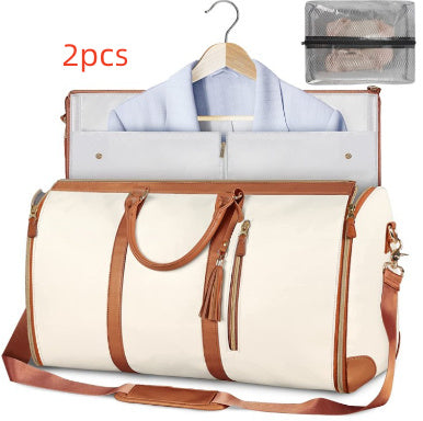 Women's Waterproof Travel Duffle Bag – Large Capacity Folding Tote