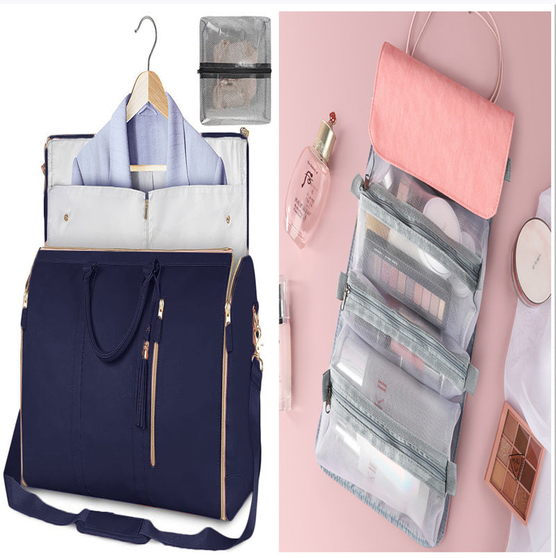 Women's Waterproof Travel Duffle Bag – Large Capacity Folding Tote