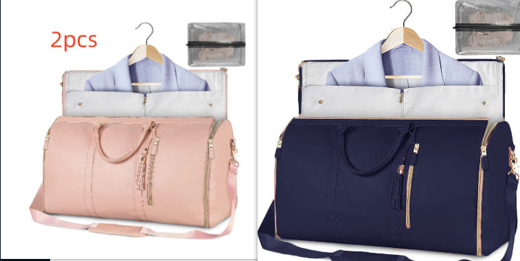 Women's Waterproof Travel Duffle Bag – Large Capacity Folding Tote