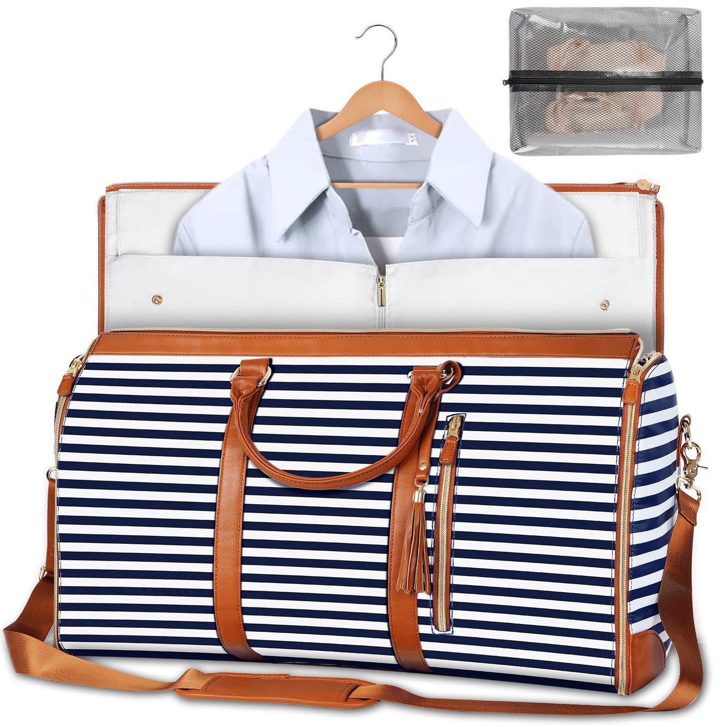 Women's Waterproof Travel Duffle Bag – Large Capacity Folding Tote