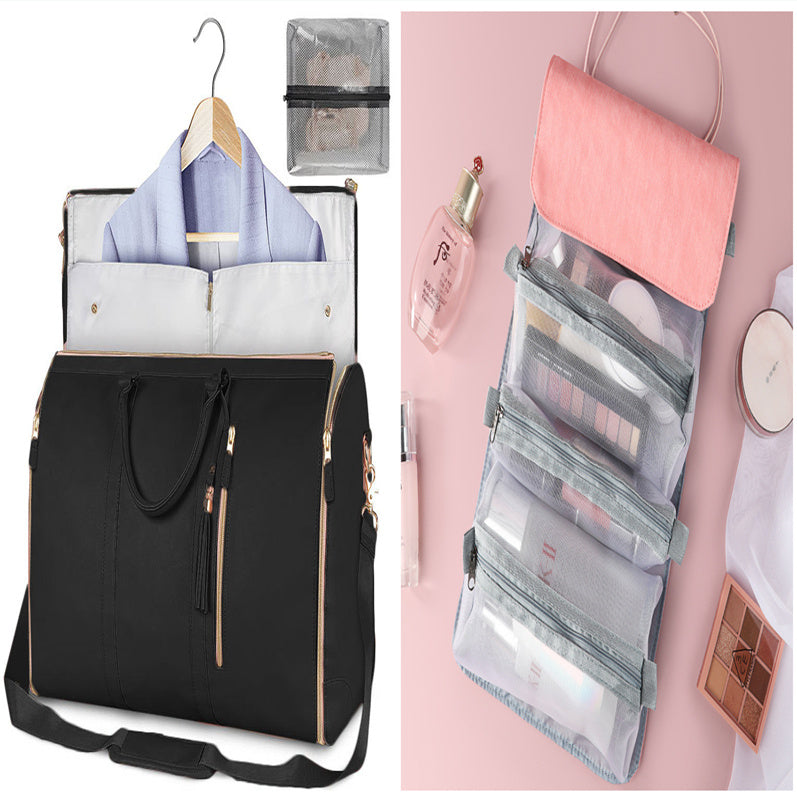 Women's Waterproof Travel Duffle Bag – Large Capacity Folding Tote