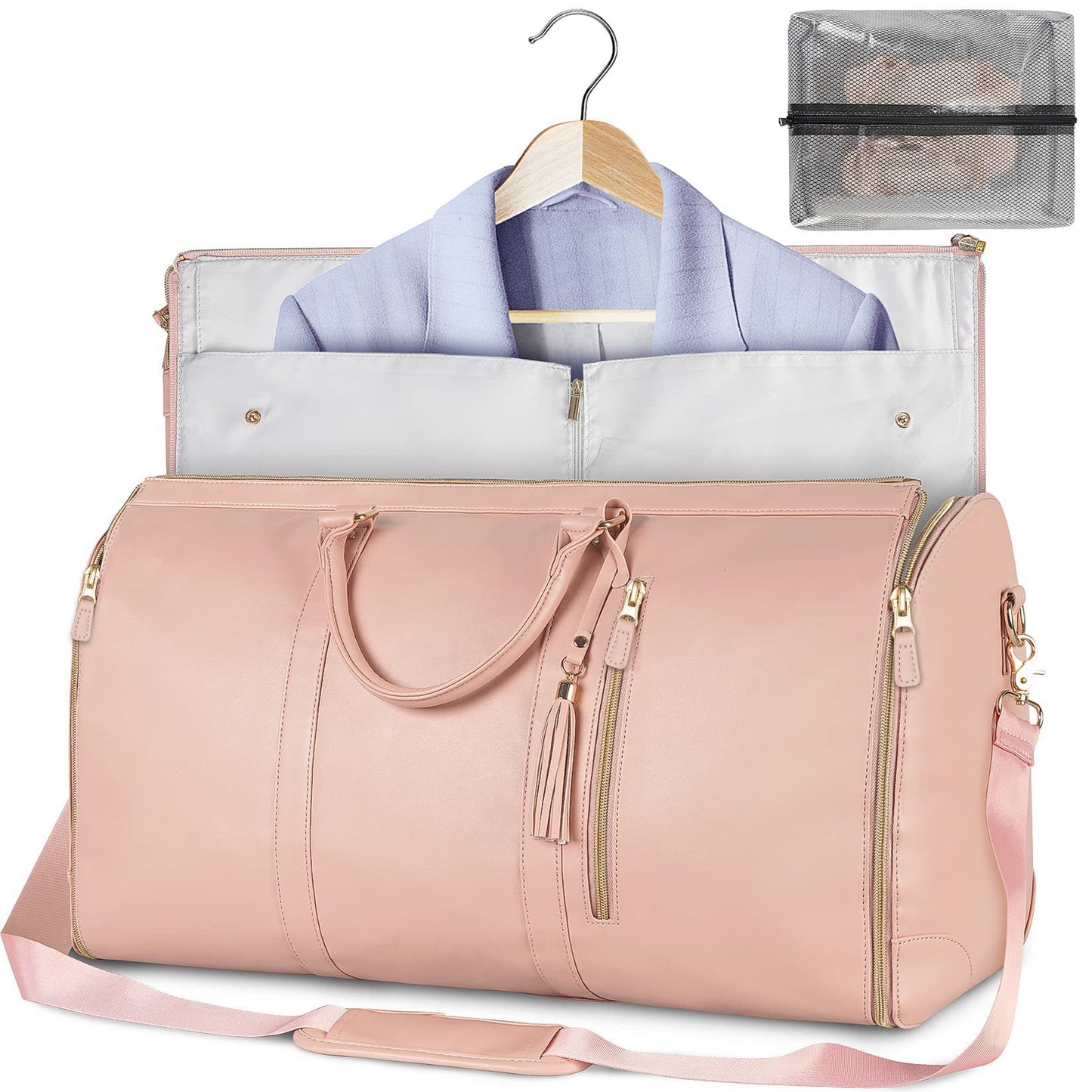 Women's Waterproof Travel Duffle Bag – Large Capacity Folding Tote